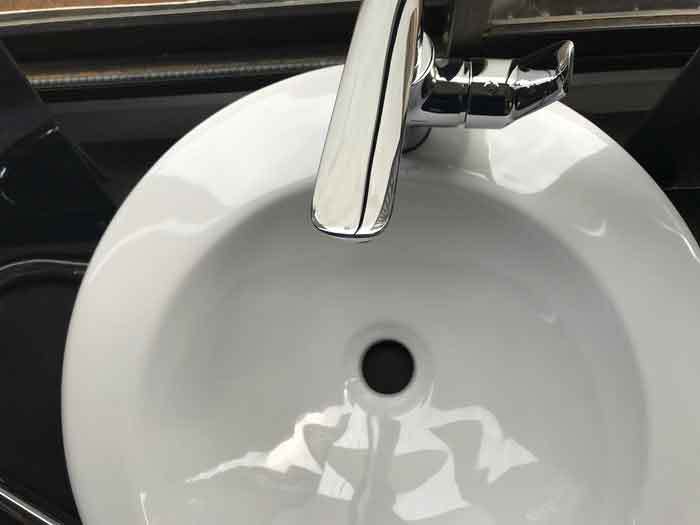 gurgling sink when toilet flushed