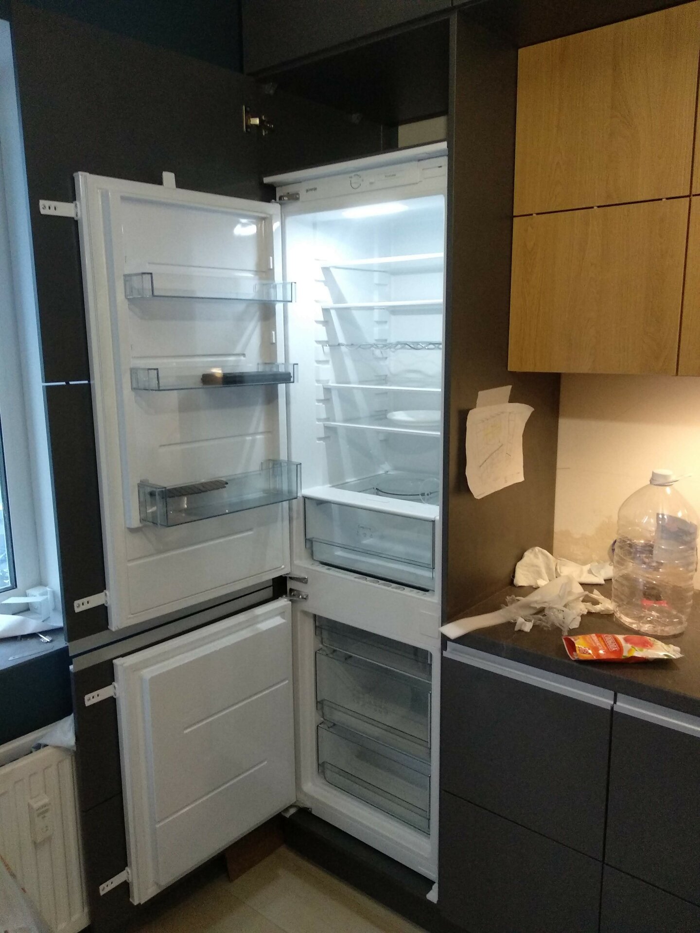 Встраиваемый холодильник Gorenje RKI 4182 e1