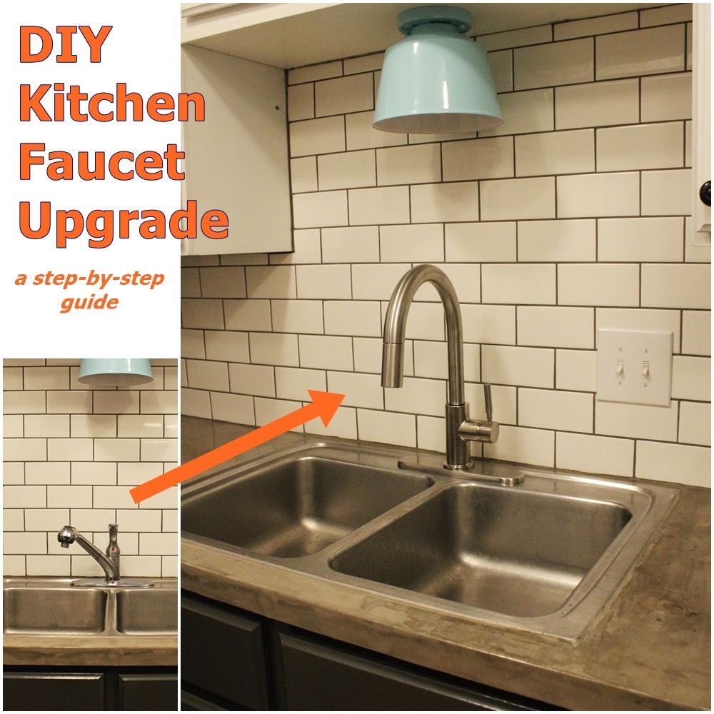 DIY Kitchen Faucet Install