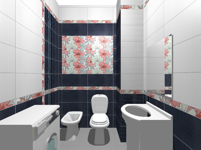 раскладка плитки в ванной 3d раскладка плитки в ванной 3d