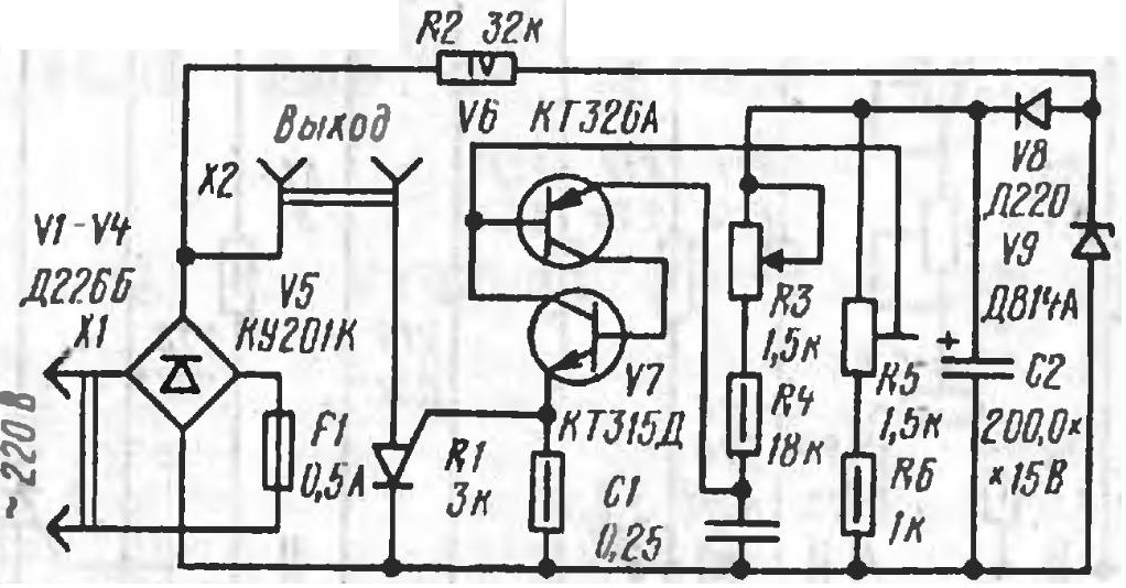 Ку202н распиновка на схеме