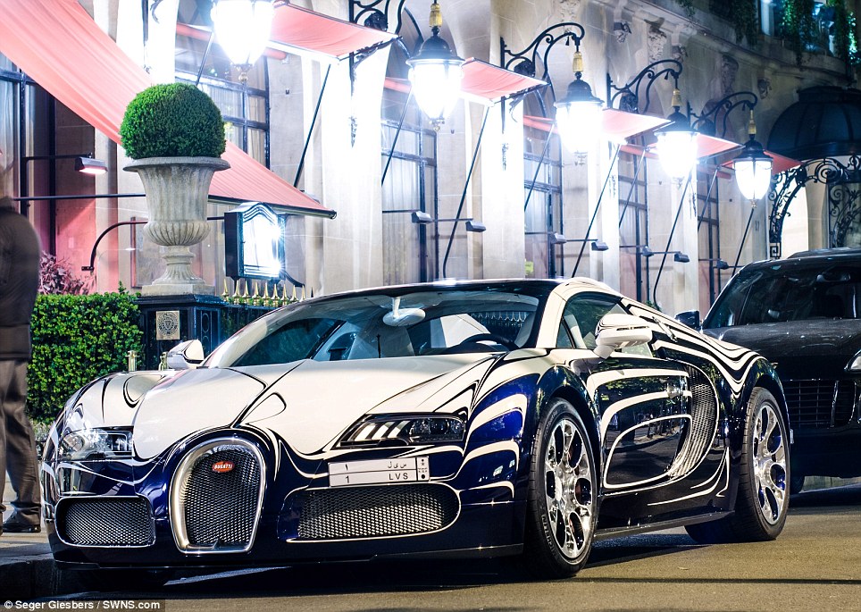 One-off: The astonishing porcelain Bugatti Veyron L