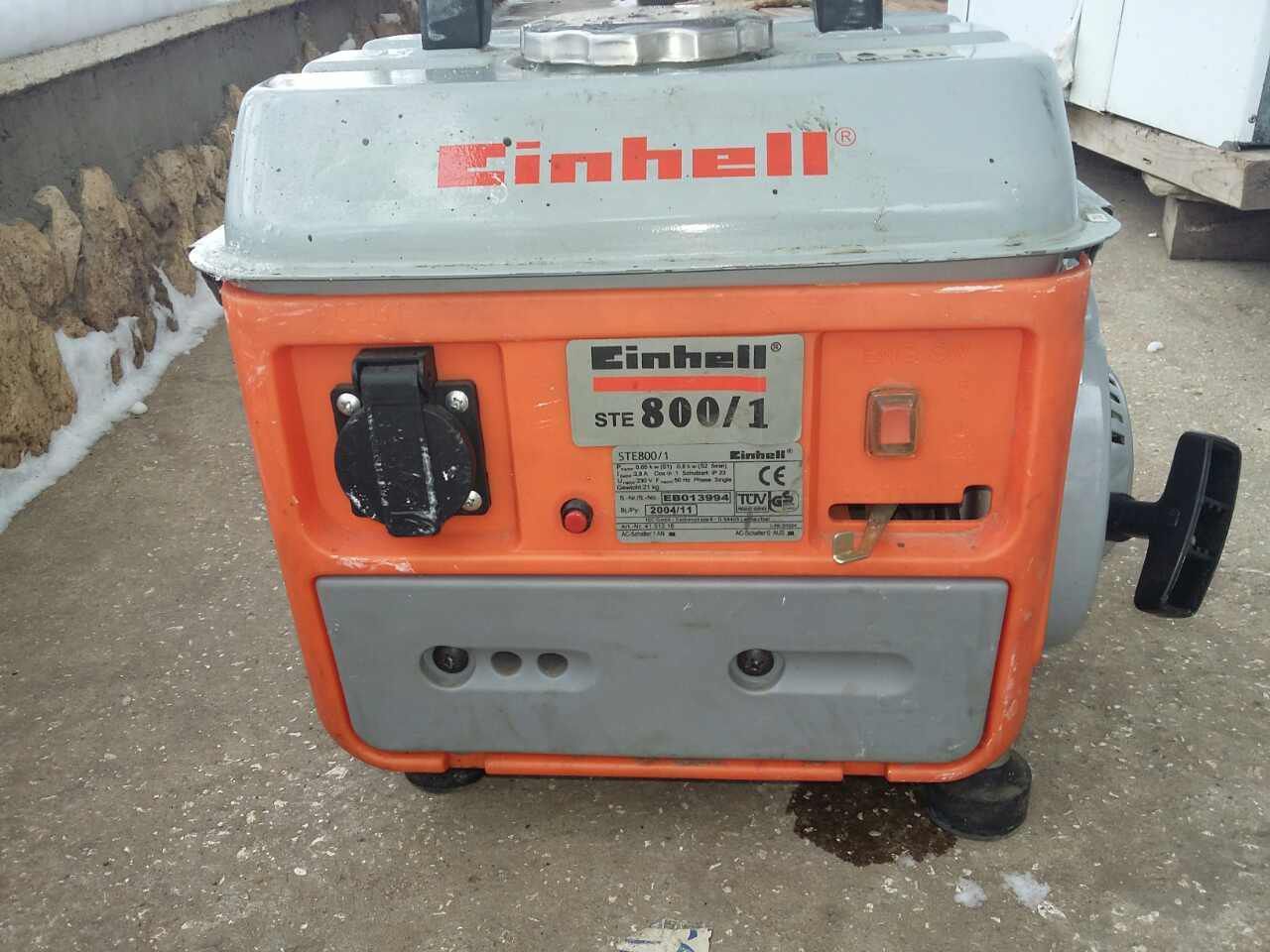 Einhell 5500 генератор