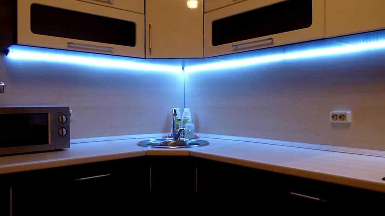 Светодиодная лента 220в для кухни