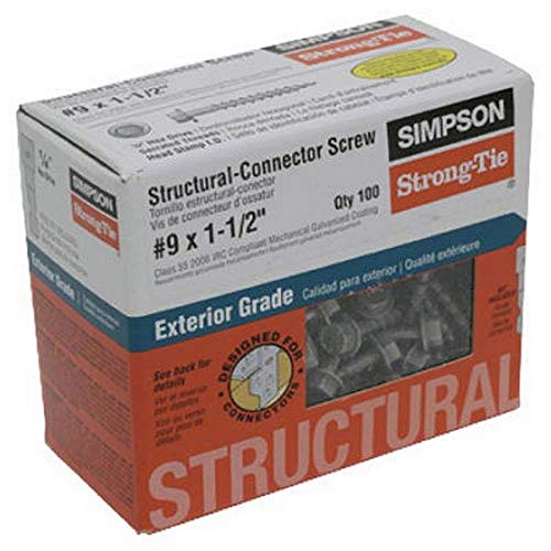Simpson Structural Screws SD9112R100