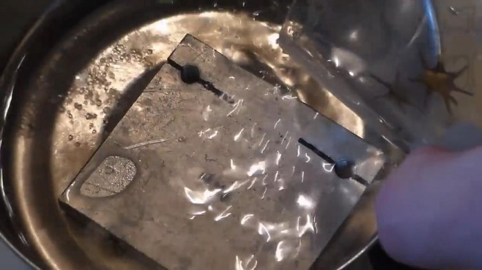 Как вытравить обломанный метчик