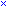 Изображение точки соединения — синий значок "X"