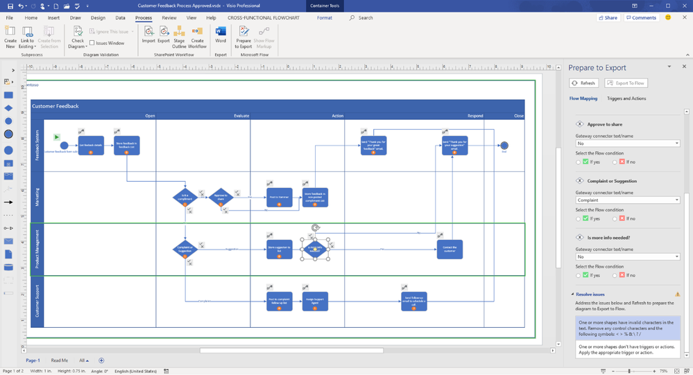 Программа для рисования блок схем microsoft visio