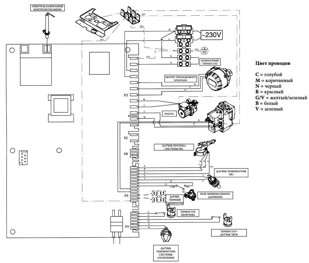 Honeywell cs0261e схема платы