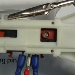 locking pin on a washing machine door lock or interlock