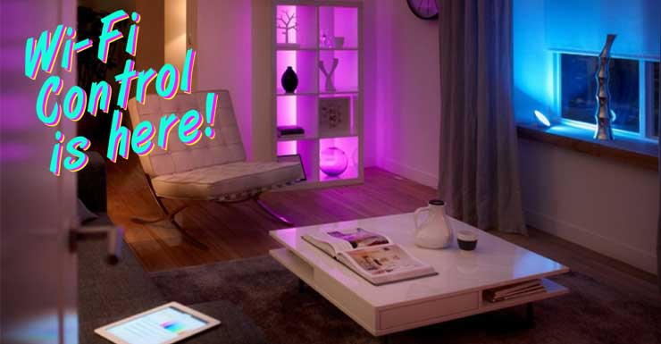 Control LED strips with your smartphone