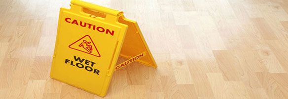 Caution: Wet Floor